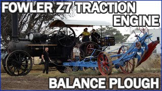 Fowler Z7 Steam Cable Balance Ploughing [upl. by Vahe]