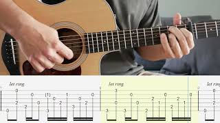 I Got You Honey  Ocie Elliott  Guitar Tutorial  TABS on screen [upl. by Sutsugua]