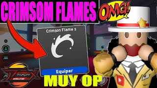 NUEVO pyrokinesis CRIMSON FLAMES en ANIME FIGHTING SIMULATOR roblox ESTA MUY ROTO [upl. by Duvall]