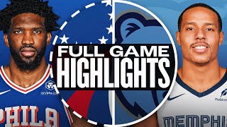 76ERS at GRIZZLIES  FULL GAME HIGHLIGHTS  November 20 2024 [upl. by Sine]