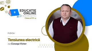 Fizica clasa a VIIIa Tensiunea electrică [upl. by Doone]