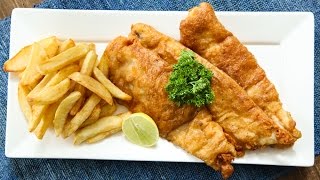 How To Make Fish And Chips  Homemade Fish And Chips Recipe  Crispy Fish And Chips  Neelam Bajwa [upl. by Adamina]