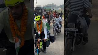 Hindustan to Makkah Hajj Yatra by Cycle  Mashallah  hajj islamic reels [upl. by Earle850]