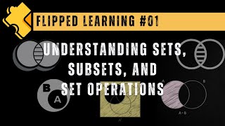 Illustrates the union and intersection of sets and the difference of two sets [upl. by Atyekram]