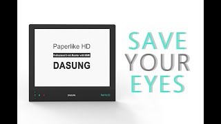 DASUNG 133 Inch Eink As Laptop Monitor Paperlike 3 [upl. by Paz]