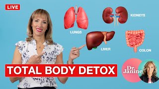 How to do a Total Body Detox  Dr Janine Live [upl. by Pinckney]