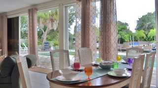 Spacious waterfront Siesta Key vacation rental [upl. by Emie201]