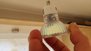 How to change a faulty GU10 Light bulb Electrician in Corby electricianincorby [upl. by Vikky786]