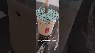 Gong Cha Boba tea review short shorts subscribe like gongcha bobatea [upl. by Venator]