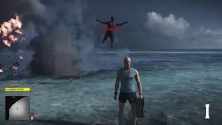 Hitman 2  Lovely Homing Briefcase chasing Motorcycle [upl. by Eldnar]