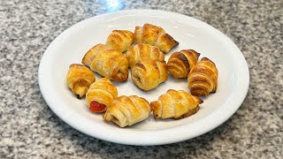 Mini CROISSANT rellenos para compartir 🥐🥐 [upl. by Noll]