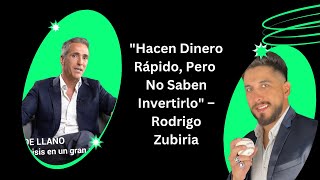 Construyendo Riqueza Fuera del Campo Consejos de Rodrigo Zubiria para Atletas Profesionales [upl. by Bergquist]