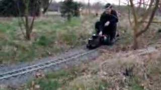 Chaloner 5quot Gauge live steam loco garden railway [upl. by Dietrich]