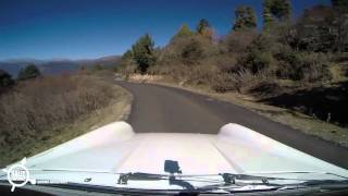 Porsche 912 descent from Chelela Pass to Haa Valley Bhutan [upl. by Decato]