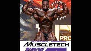 Blessing Awodibu signs with MuscleTech [upl. by Sauer]