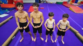 TWIN BOYS vs TWIN BOYS GYMNASTICS [upl. by Kcirdla]