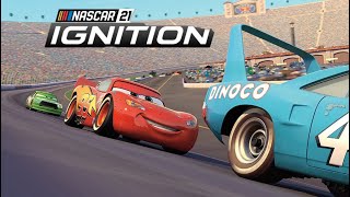 Cars Final Race Full  Nascar 21 Ignition Recreation [upl. by Ynohtna]