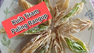 KUIH TIRAM PALING RANGUP PALING MUDAHPALING SEDAP [upl. by Tinaret419]