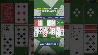 Spot Winning Moves in Solitaire Like a Pro solitaire shortvideo cardgame solitaireclub [upl. by Ilise]