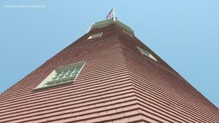 Portland Observatory hosts Flag Day event [upl. by Rooker]