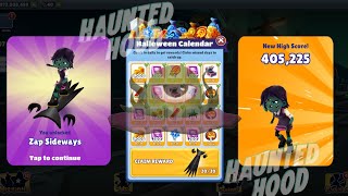 Subway Surfers Halloween Calendar 2023 by Time Travel Subway Surfers Halloween Haunted Hood 2023 [upl. by Enneiluj272]