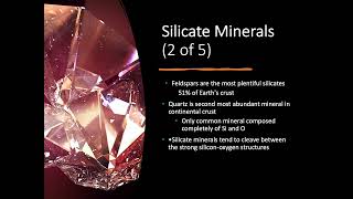 15 Silicate vs Nonsilicate Minerals [upl. by Sadnac]