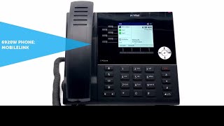 6920W Phone Mobilelink MiVoice Business [upl. by Khai]