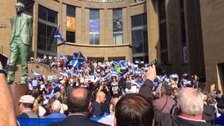 Caledonia by Yes Dunblanes flashmob in Glasgow [upl. by Meyers]