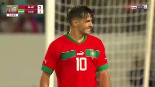 HIGHLIGHTS  Morocco vs Gabon  TotalEnergiesAFCON 2025 Qualifiers  Group B [upl. by Aloiv]