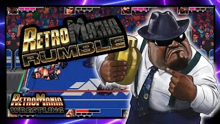 Mr Hughes enters the Retro Rumble  RetroMania Wrestling [upl. by Edson]