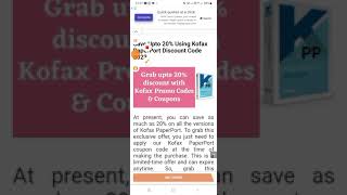 Kofax PaperPort Coupon Code 2023 20 Promo Discount [upl. by Uni823]