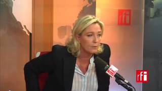 Marine Le Pen la lutte contre le jihad  19092014 [upl. by Pfister]