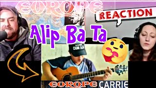 ALIP BA TA  Europe  Carrie Reaction with Subtitles [upl. by Bain]