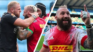 5 minutes of Joe Marler winding up opponents [upl. by Euqirat]