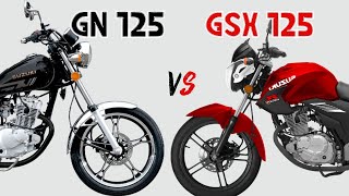 Suzuki GN 125 vs GSX 125 R ¿ Cual es mejor [upl. by Merideth]