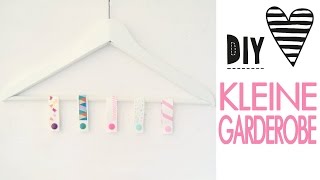 DIY Schrank Organizer  Mini Garderobe Bügel für Gürtel und Tücher aus SnapPap [upl. by Feirahs206]