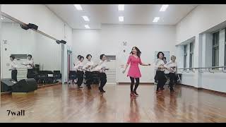 Fiestas Line Dance 피에스타  Beginner 32C 4W [upl. by Nowujalo802]