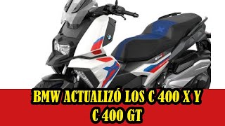 BMW actualizó los C 400 X y C 400 GT [upl. by Audwen277]