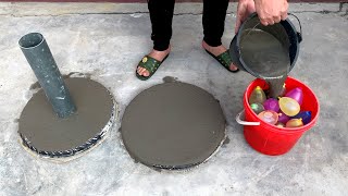 DIY  Make the coffee table nice and easy  Cement craft ideas [upl. by Nailliw]