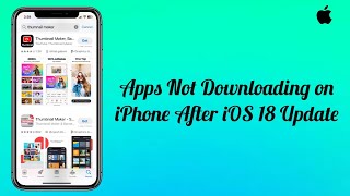 Apps Not Downloading After iOS 18 Update Heres the fix [upl. by Hgalehs]