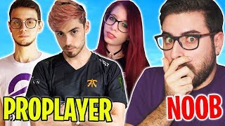 REAZIONE AI MIGLIORI PRO PLAYER ITALIANI DI FORTNITE [upl. by Madeline]