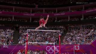 Elizabeth Tweddle 2012 Olympics QF UB [upl. by Eetse]