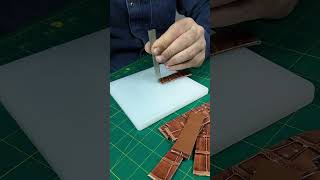 Handcrafting a premium alligator leather watch strap for style and durabilityleatherwatchstrap usa [upl. by Nednarb]