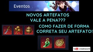 MIR4  NOVOS ARTEFATOS  VALE A PENA [upl. by Adimra152]