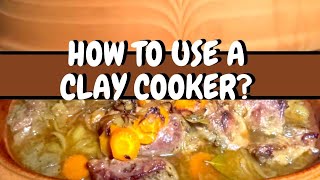 How To Use a Clay Cooker aka Römertopf Tips and Tricks [upl. by Kania]