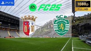 FC 25  Braga vs Sporting CP  Liga Portugal 2425  PS5 [upl. by Strander]