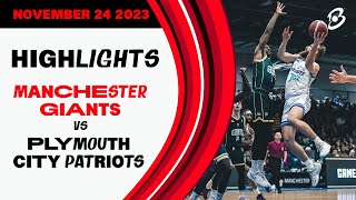 Manchester Giants vs Plymouth City Patriots  Game Highlights [upl. by Neih885]