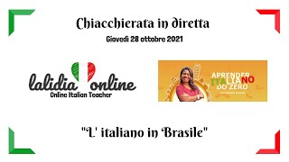 Chiacchierata LIVE con aprenderitalianodozero [upl. by Selia]