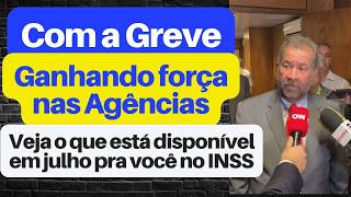 Veja o que está disponível em Julho 2024 no INSS com a greve relacionado a Perícias e Beneficio [upl. by Rosemarie]