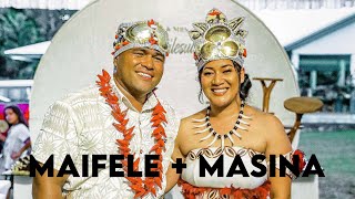 Maifele  Masinas Wedding Film in Samoa 2023 [upl. by Clarhe]